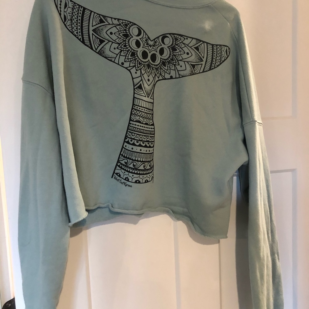 West Coast Karma crop sweater